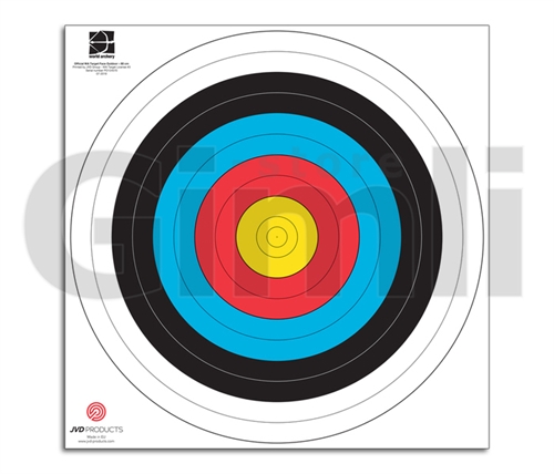 JVD: Target Face Fita 80 cm - Polyester - Waterproof 